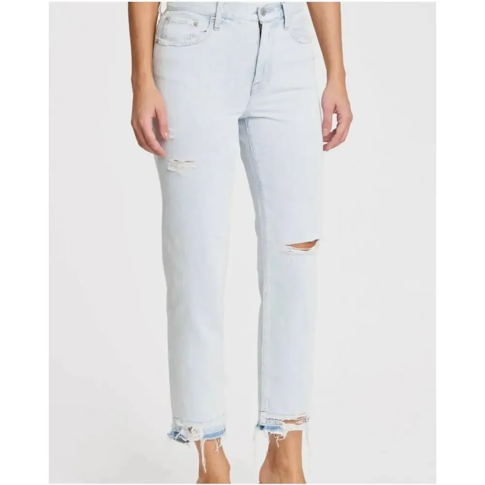 Pistola Presley High Rise Relaxed Crop Rivera Jeans - Picture 2 of 5